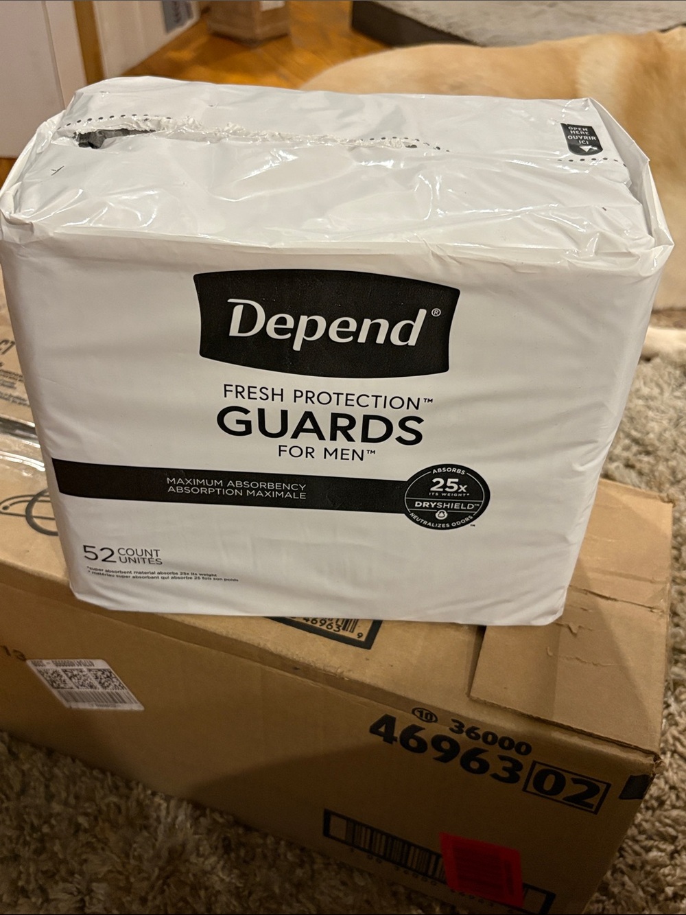 Men’s Depend Guards MAX Fresh Protect